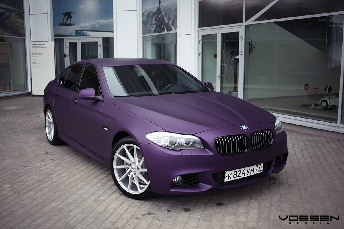 BMW m5 f10 фиолетовый