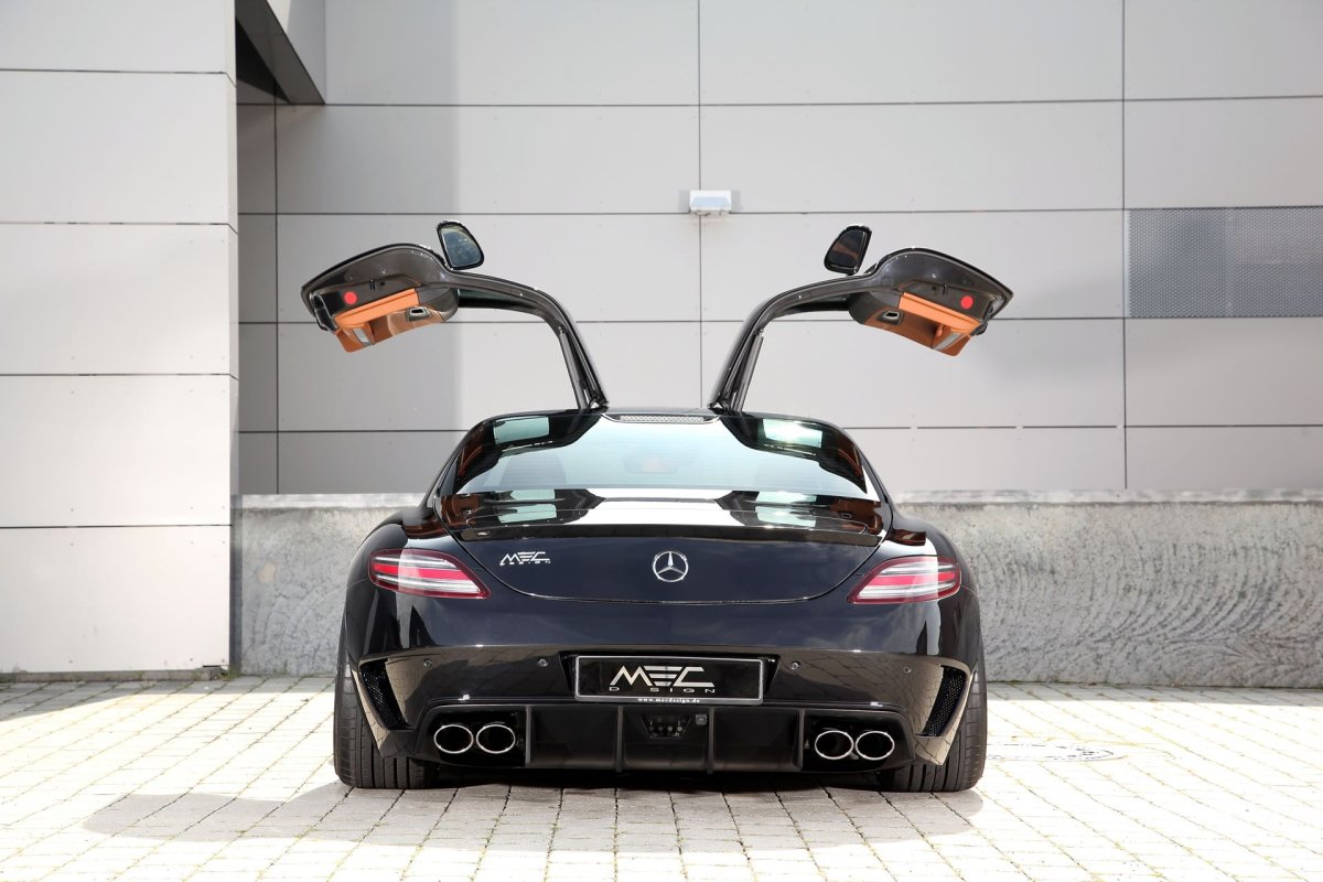 Mercedes SLS Diffusor