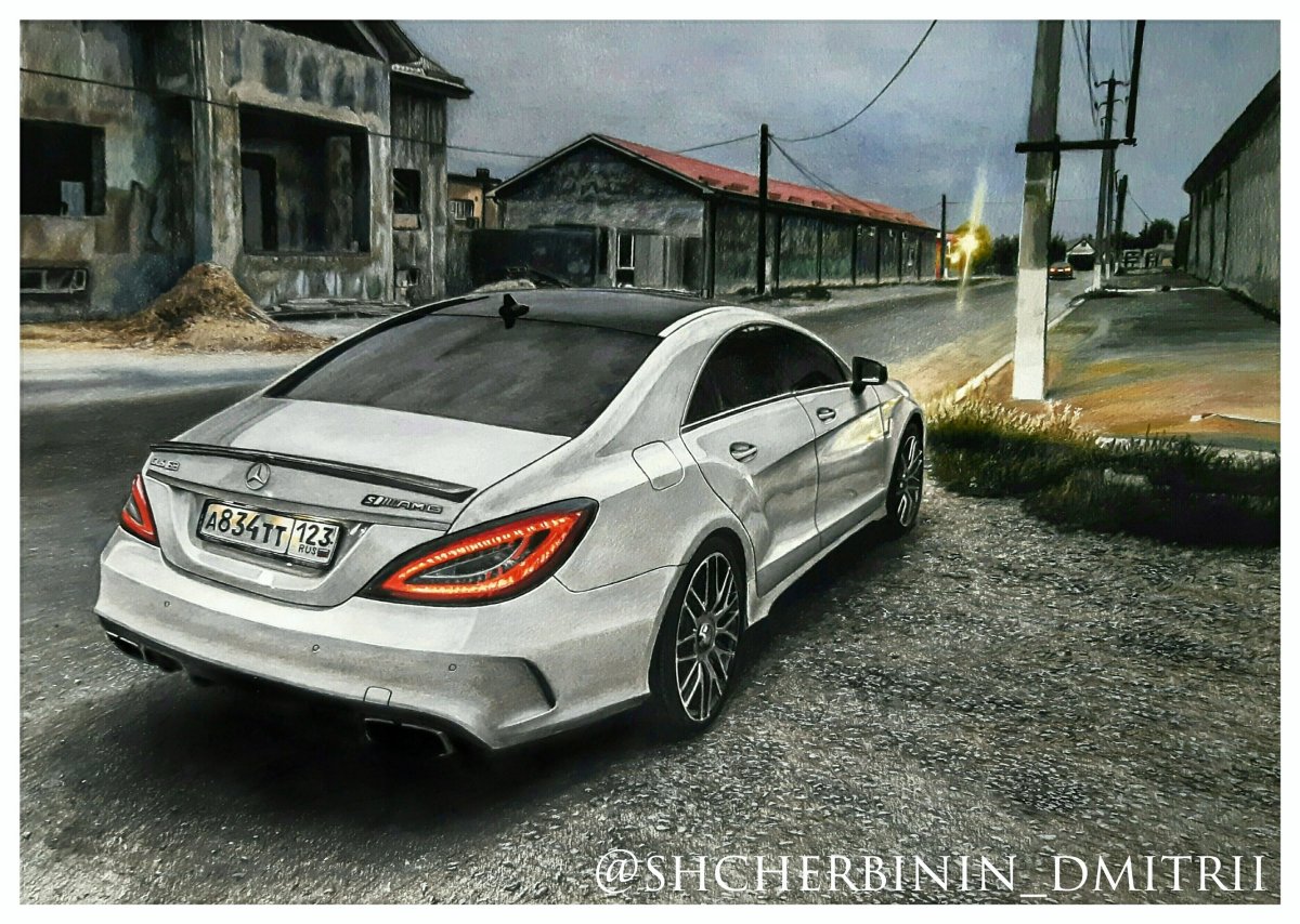 CLS 63 AMG Ахмеда Алиасхабова