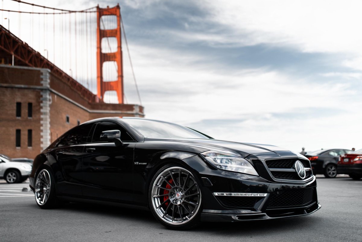 CLS 63 AMG черный