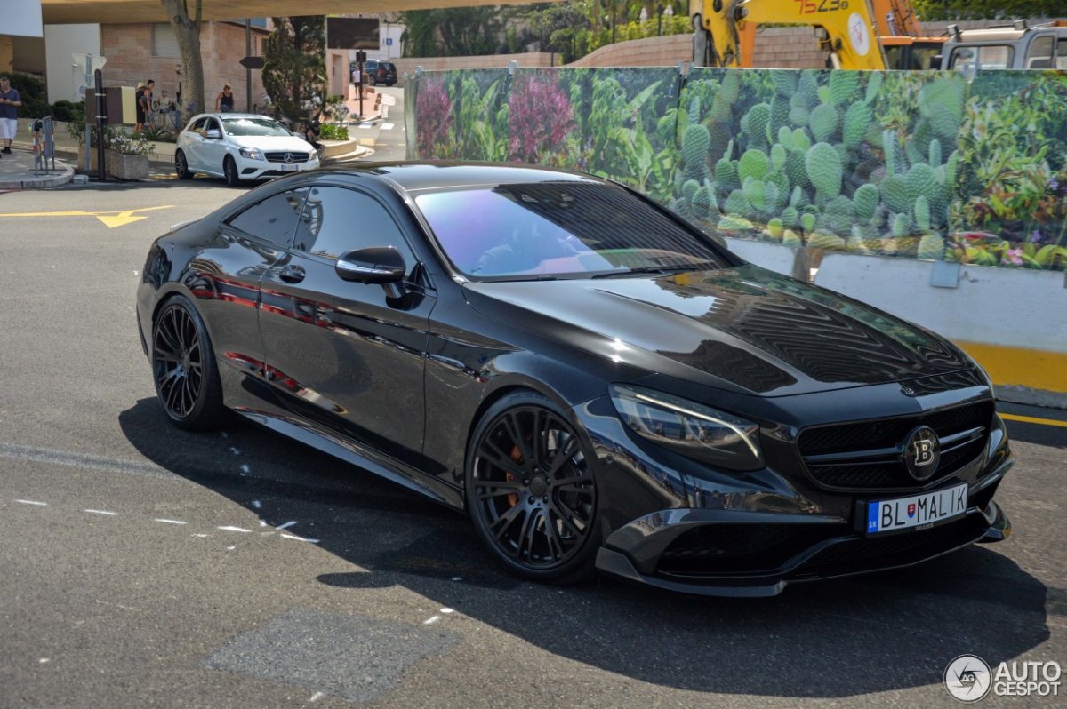 Mercedes s63 AMG Coupe Brabus