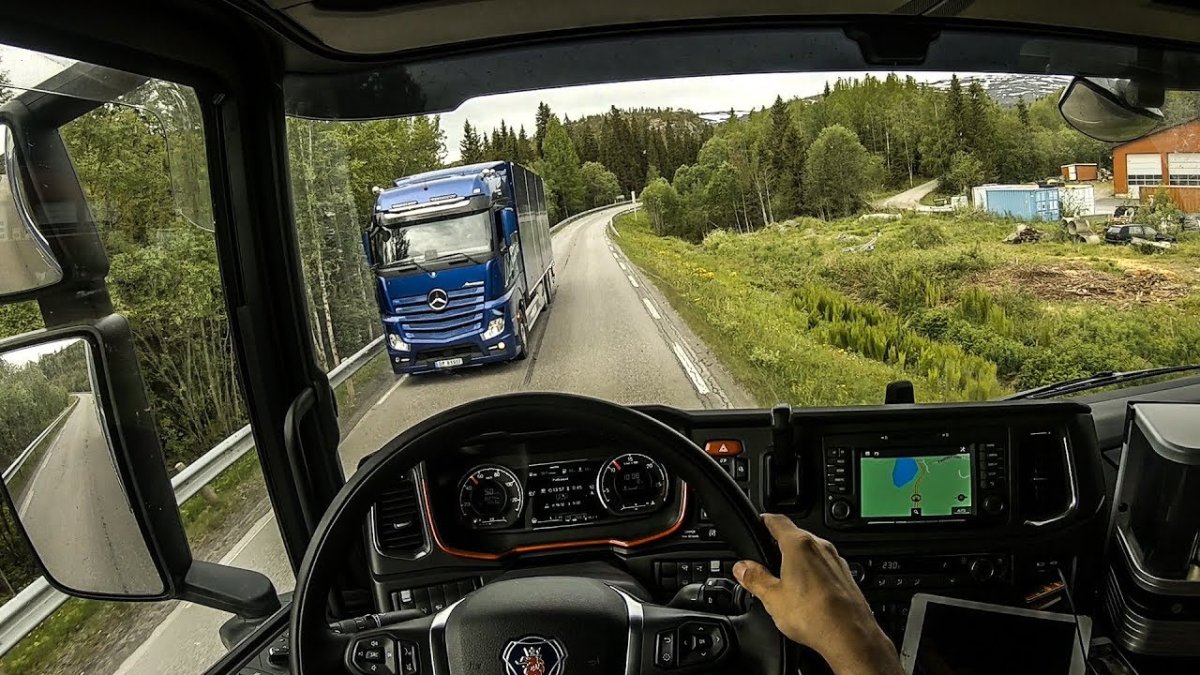 Scania s520 кабина