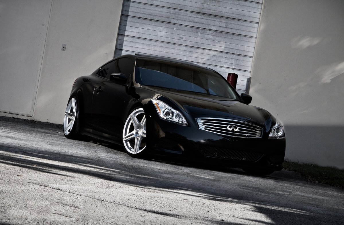 Infiniti g37 черный