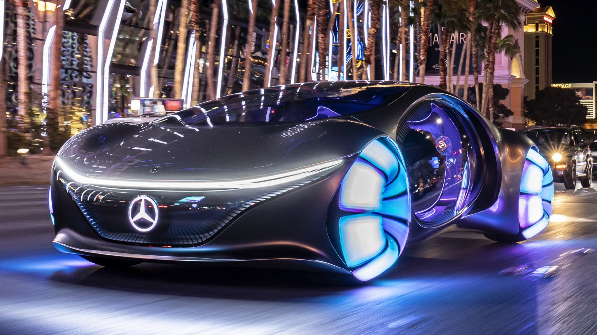 Электрокар Мерседес Benz Vision