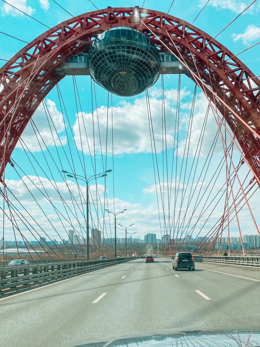 Мост на Звенигородском шоссе