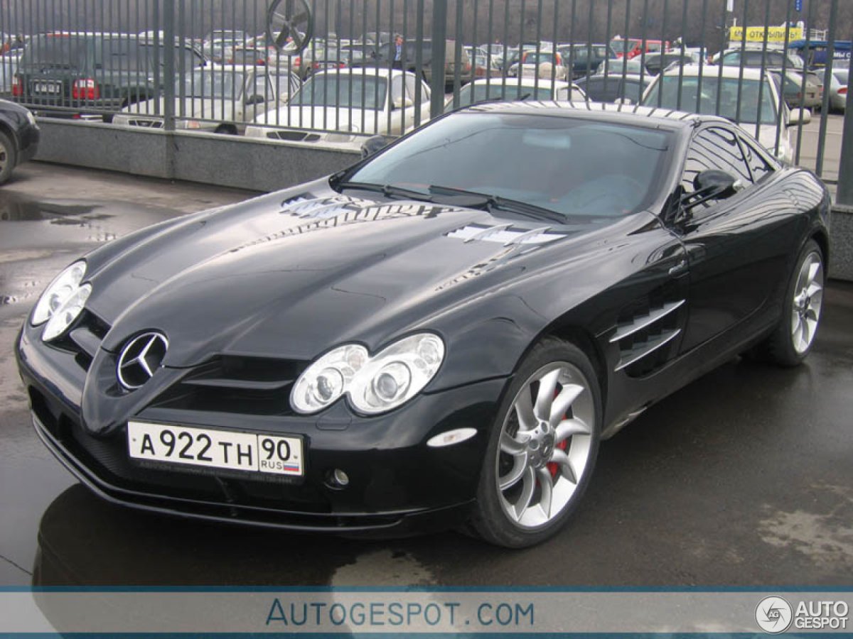 Мерседес SLR MCLAREN В России