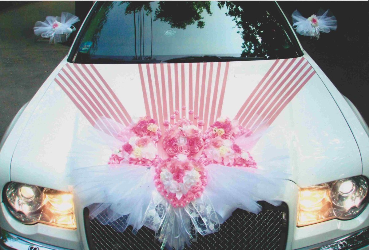 VIP украшения на свадебную машину