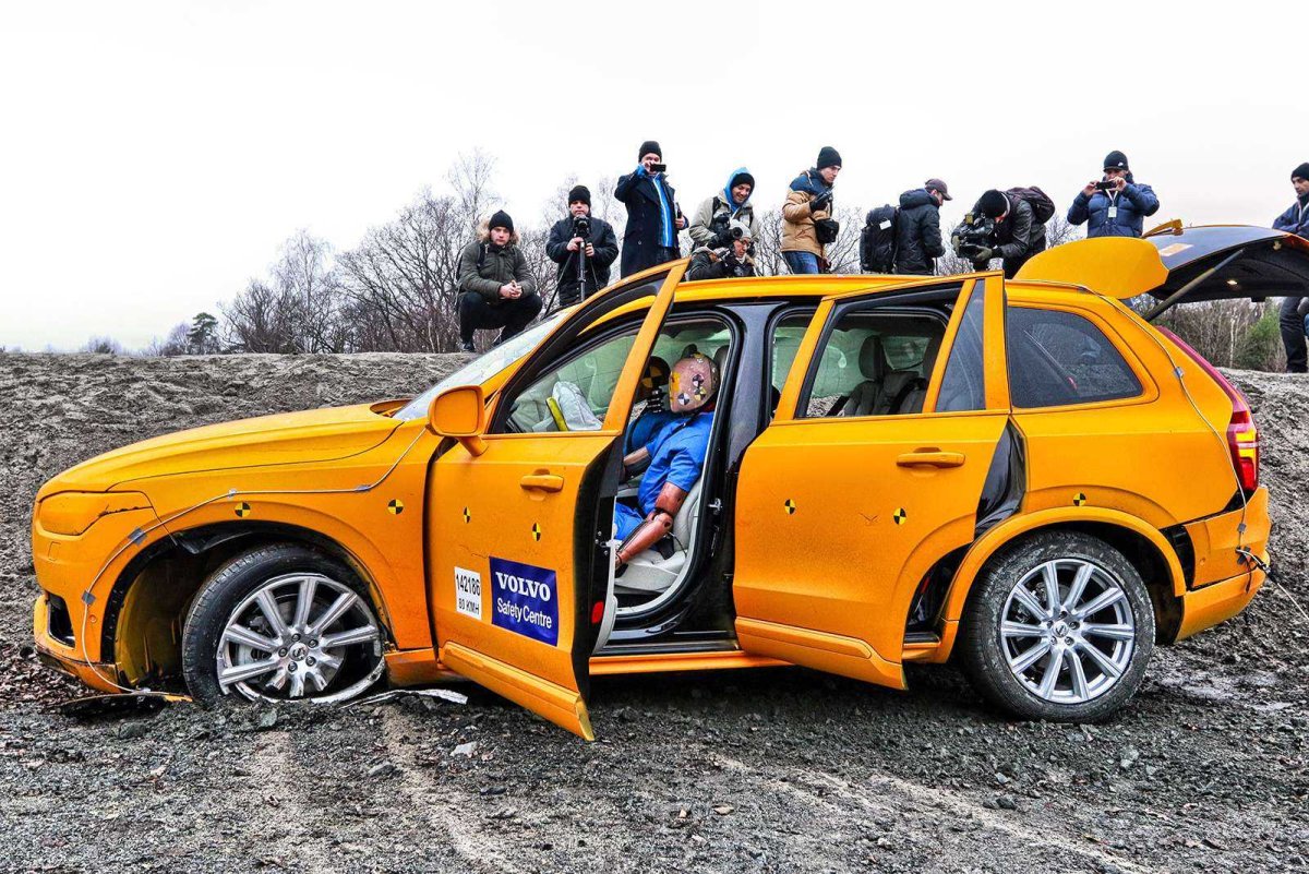 Volvo xc90 краш тест