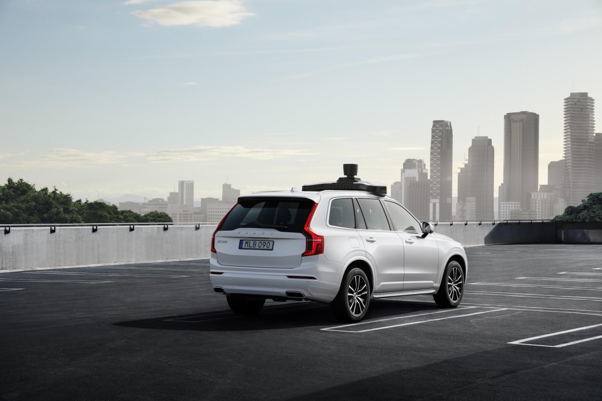 Volvo xc90 беспилотный автомобиль