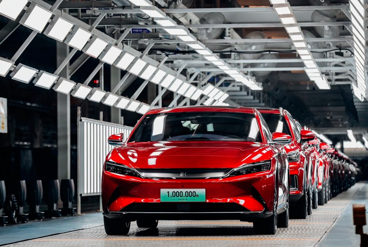 BYD электромобиль