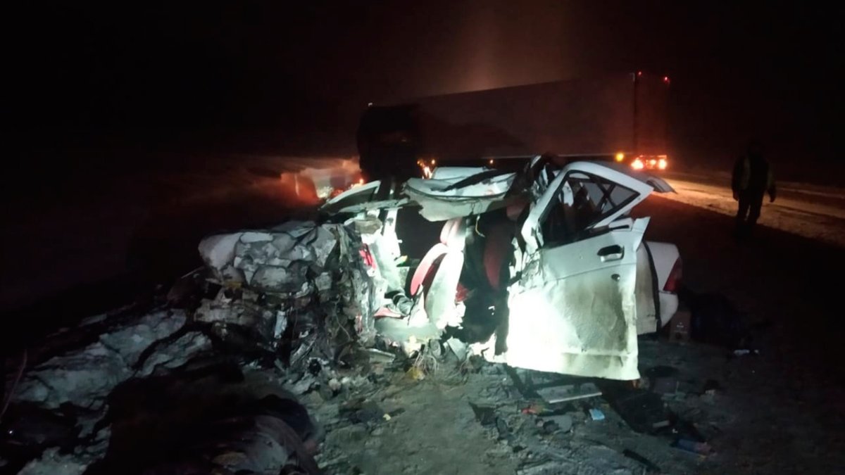 Авария на м5 в Исаклинском районе