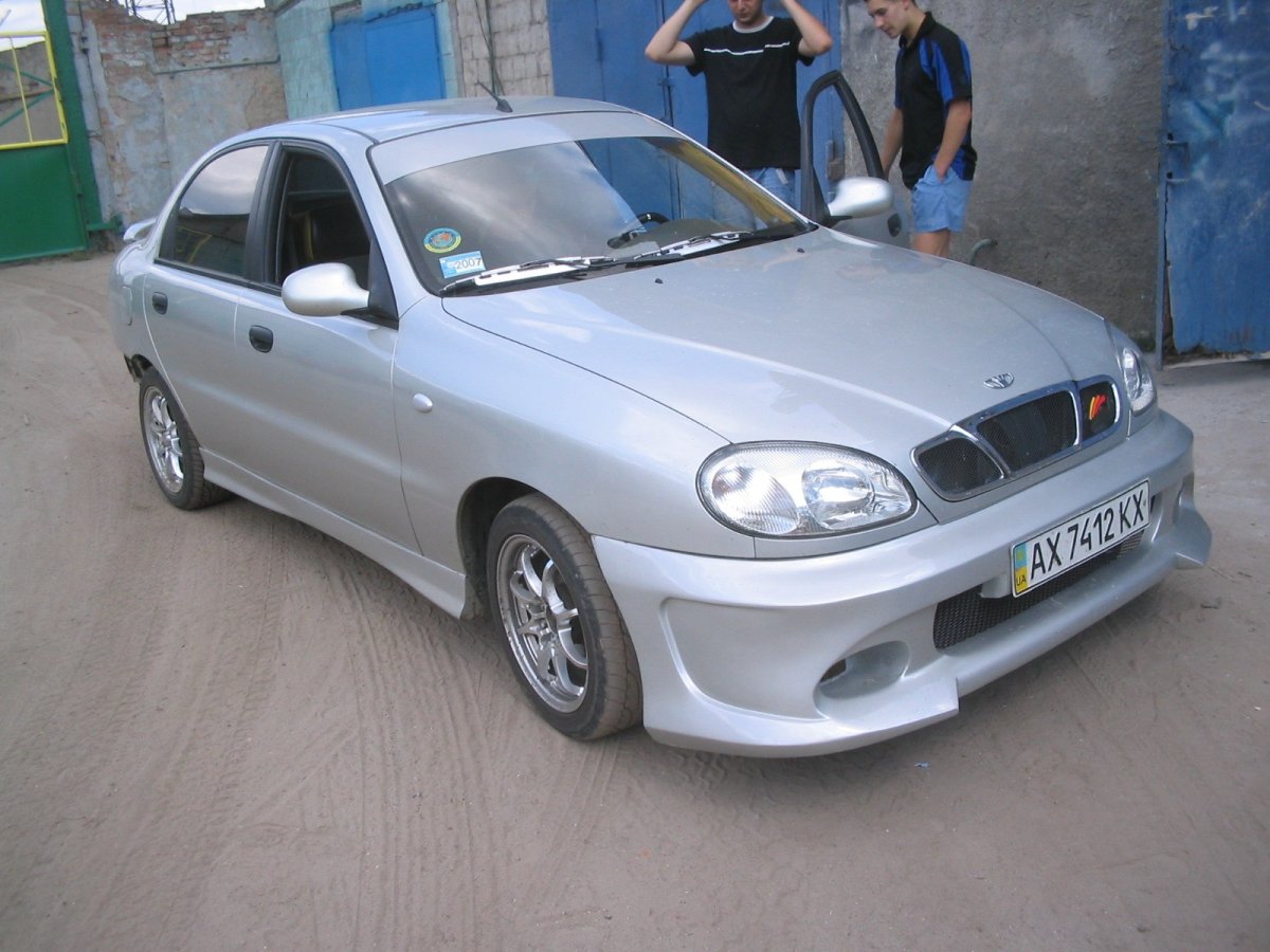 Обвес на Шевроле Ланос 2008