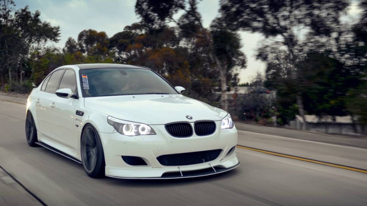 BMW 5 e60 White