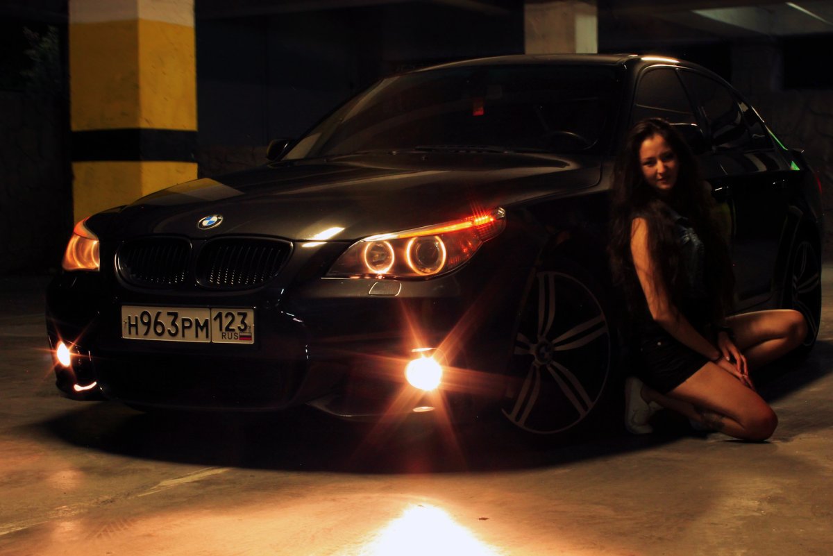 BMW e60 girl