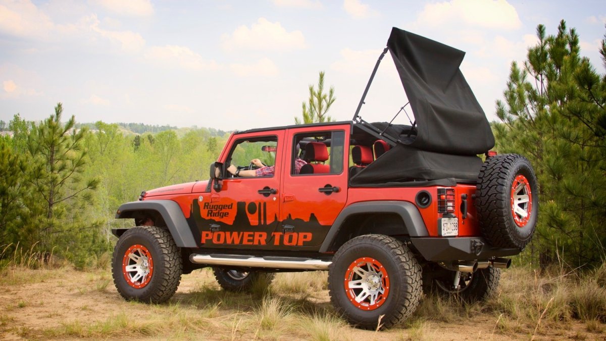 Jeep Wrangler Rubicon крыша