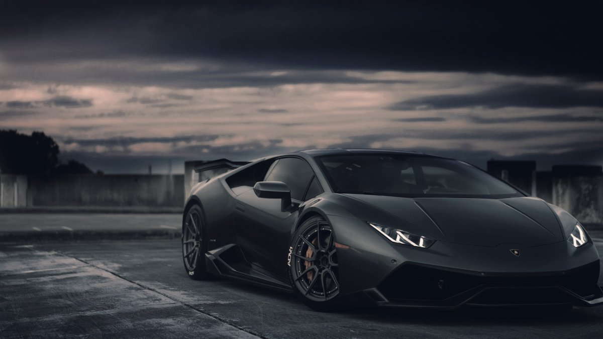 Lamborghini Huracan LP 610 4 черный