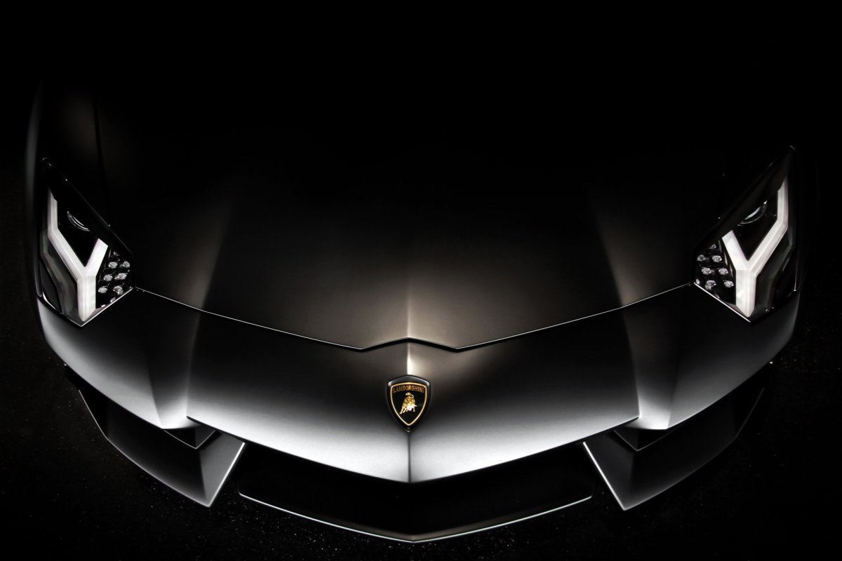Фары Lamborghini Aventador обои