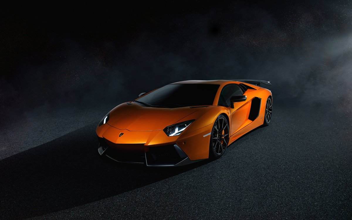 Lamborghini, Orange, Aventador, lp700-4