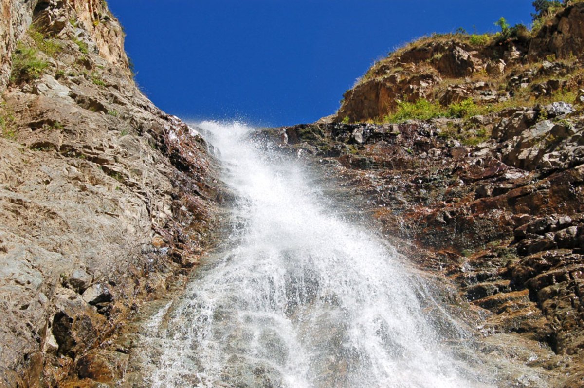 Водопад Шагацикомдон Северная Осетия