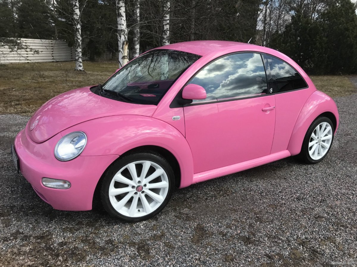 Volkswagen New Beetle розовый