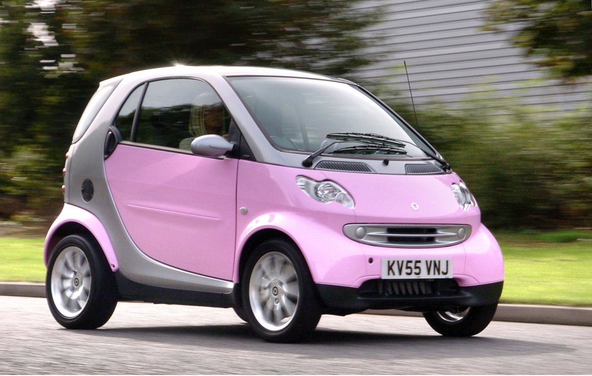 Smart Fortwo розовый