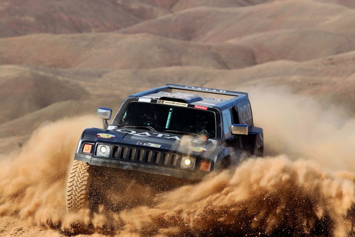 Джип ралли Hummer