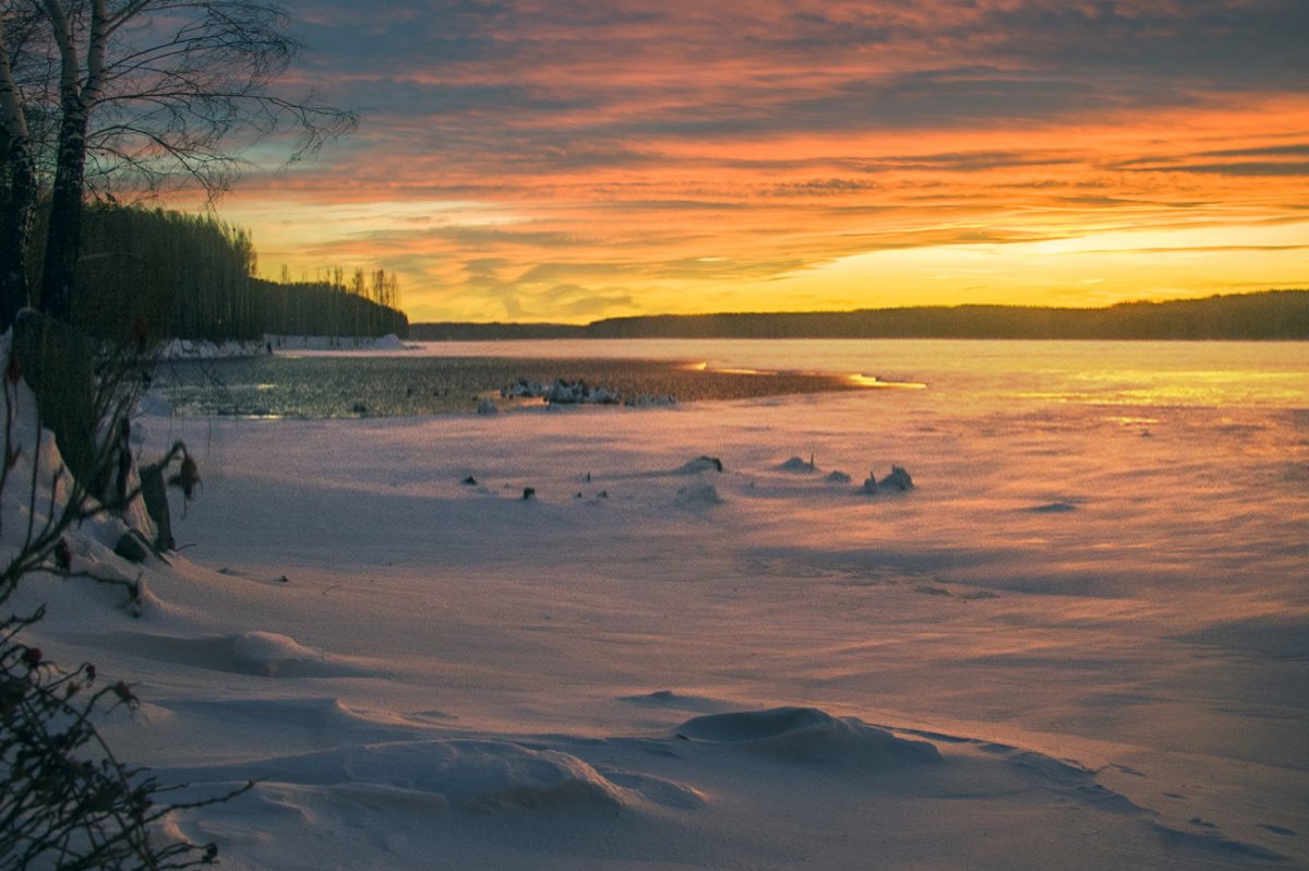 Браславские озера зимой
