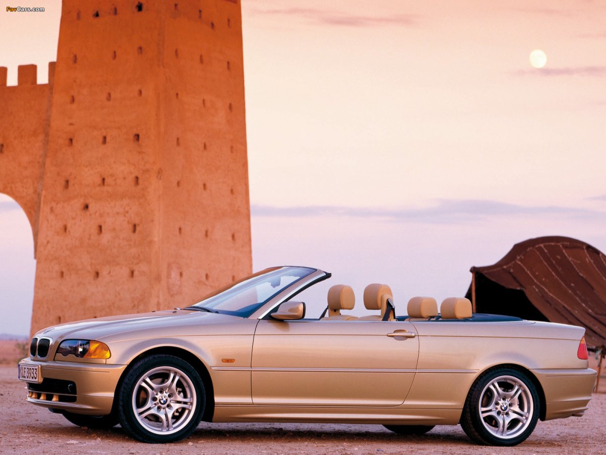 BMW 3 Series Cabriolet (e46) 2000 - 2003