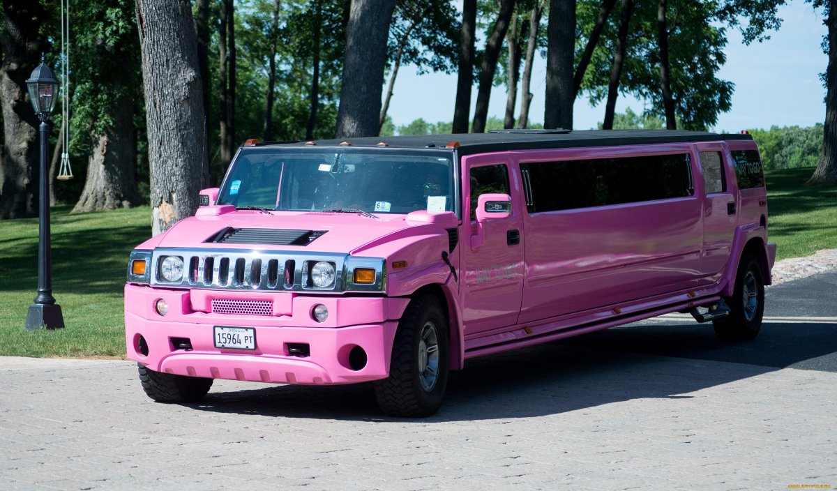 Hummer h2 розовый