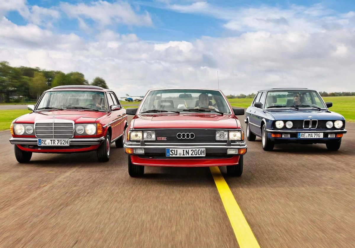 Мерседес w123 vs BMW e28