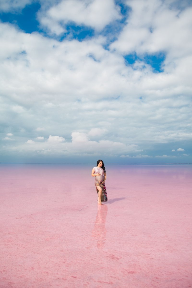 Розовое озеро эльтон