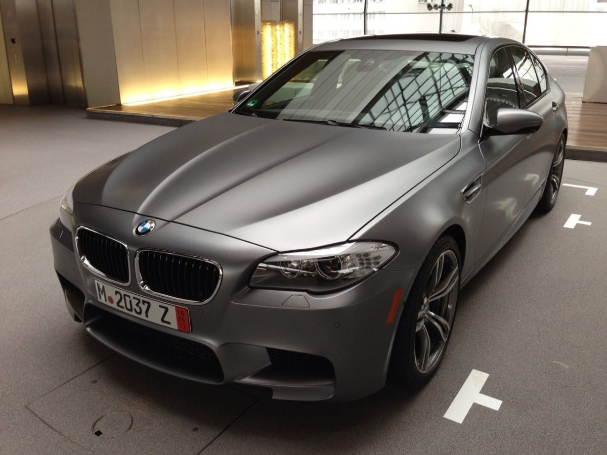 BMW m5 Grey Matte