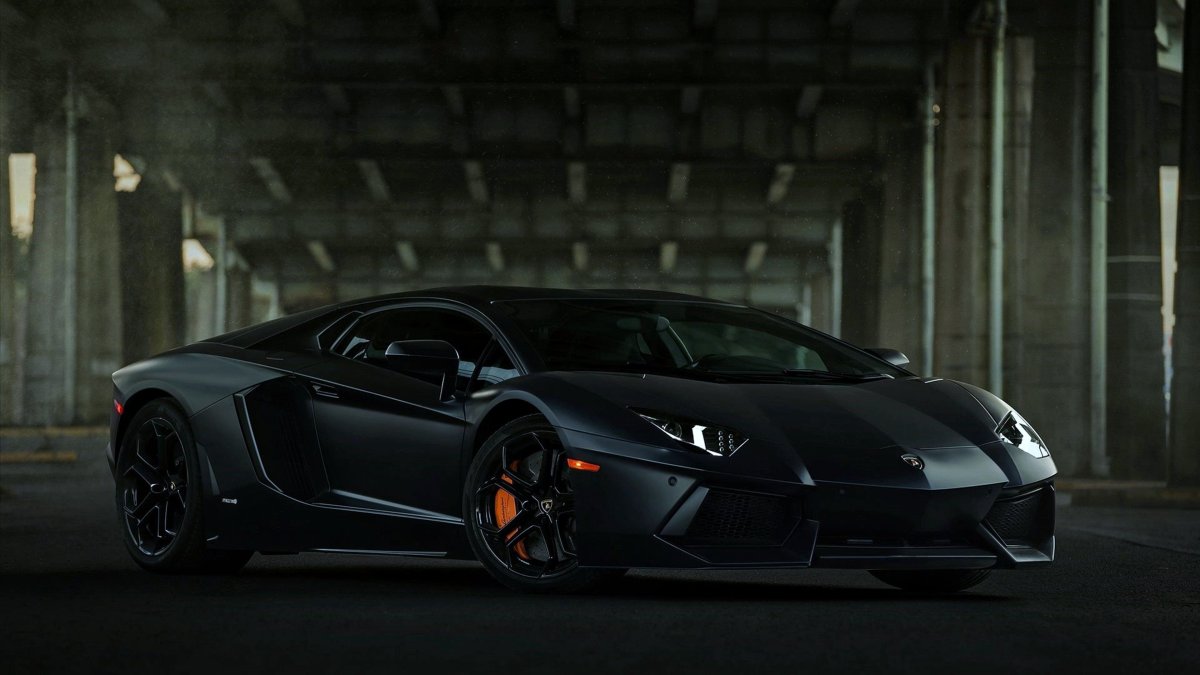 Lamborghini Aventador lp700 Black
