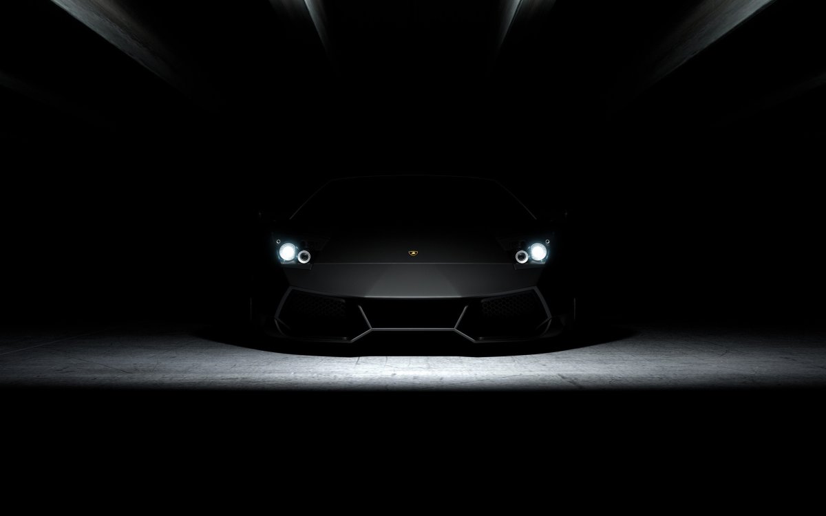 Свет фар Lamborghini Aventador