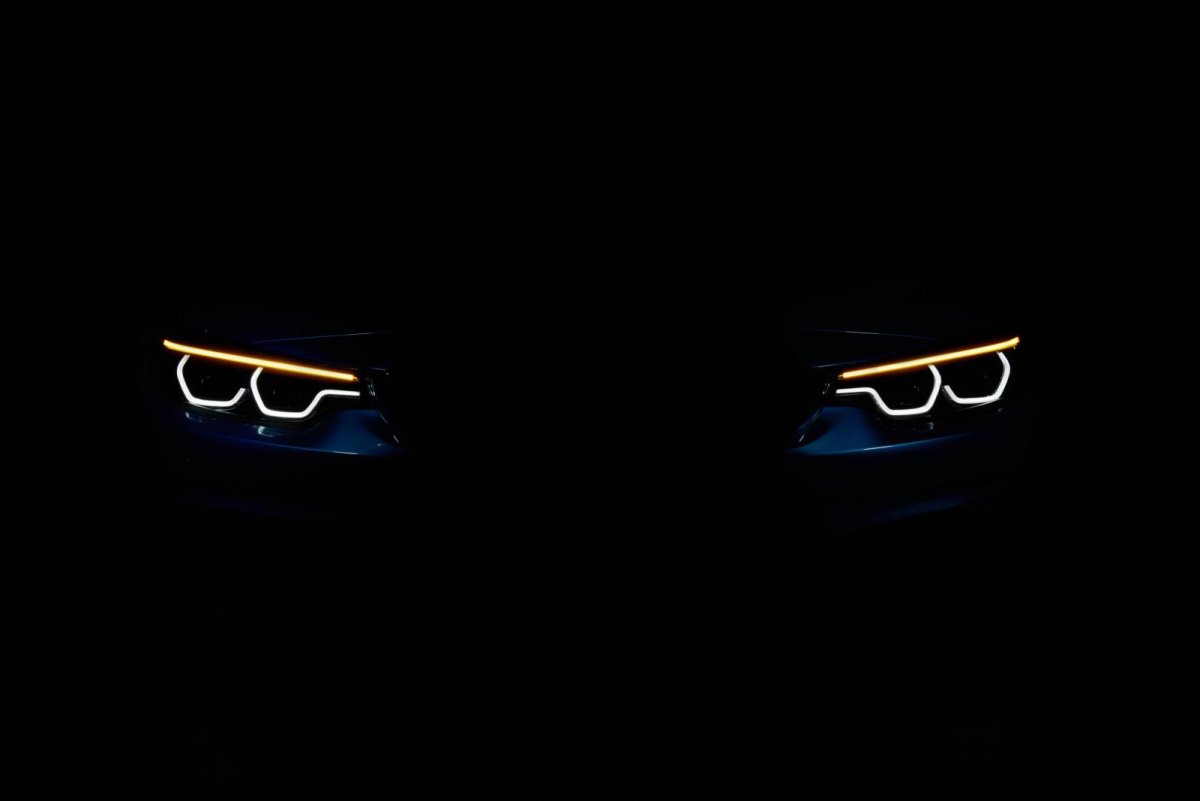 Фары BMW f30 фон