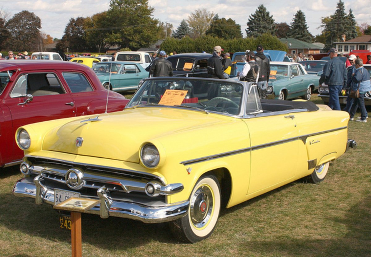 1954 Ford Crestline Sunliner Convertible