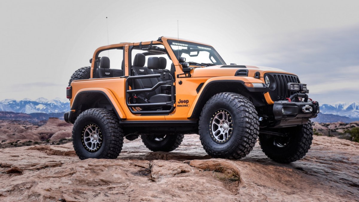 Jeep Wrangler 2018 концепт