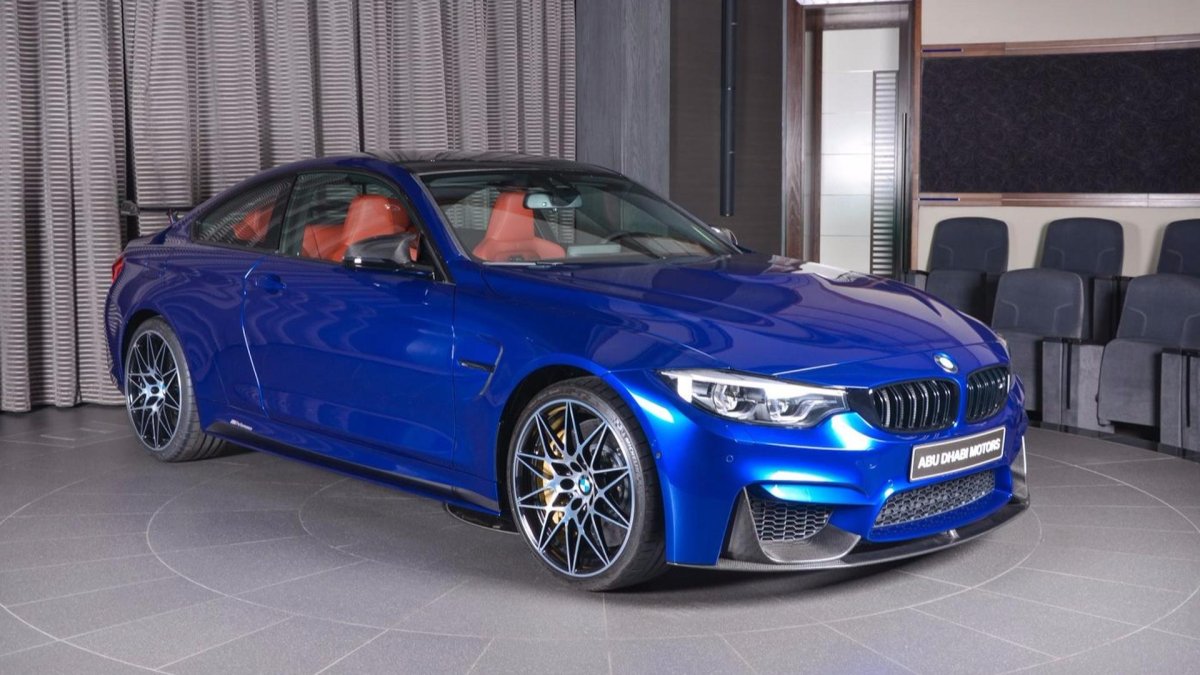 BMW m2 San Marino Blue