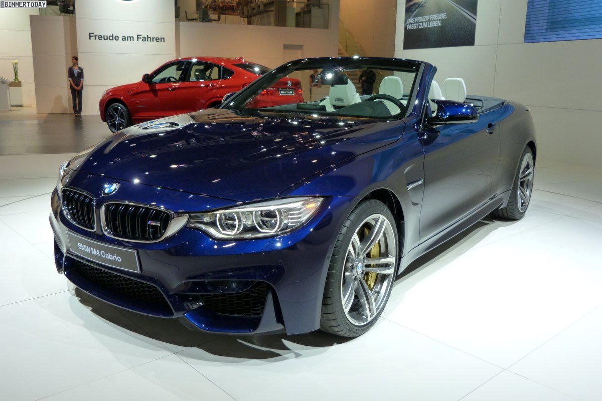 BMW 4 Cabrio Blue