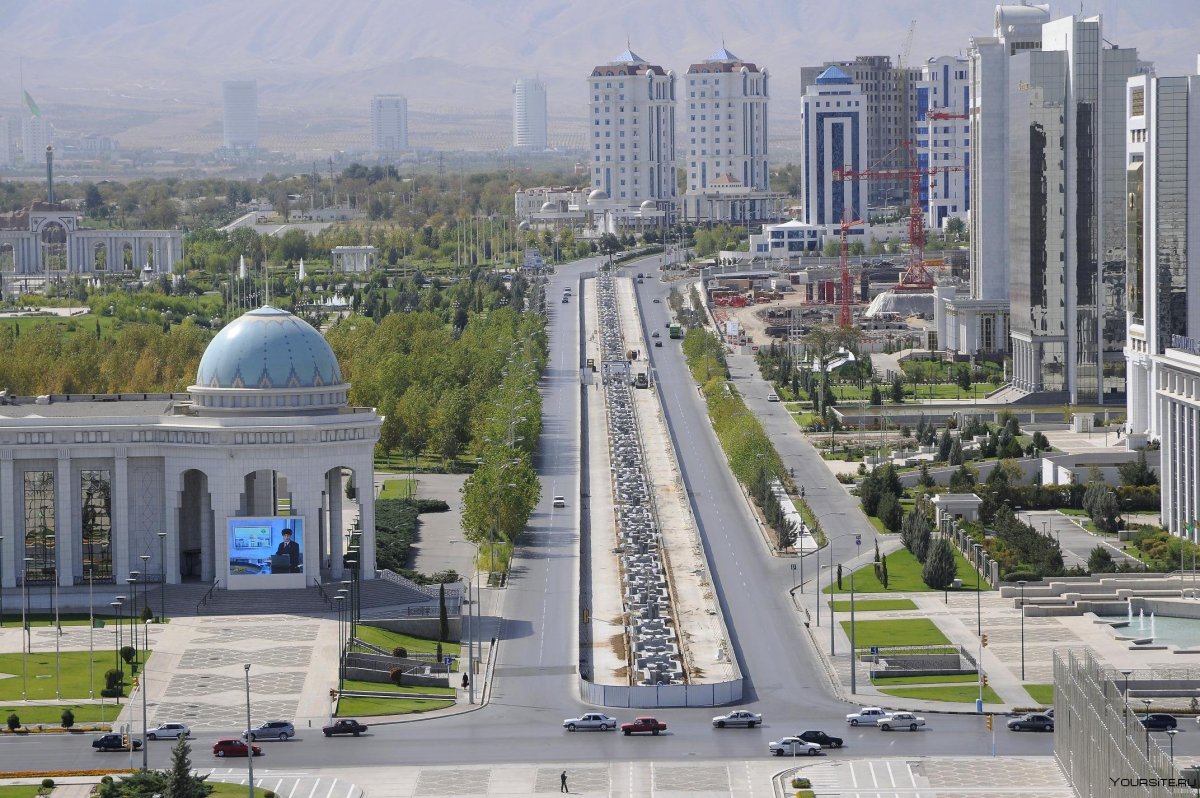 Ашхабад города Туркмении