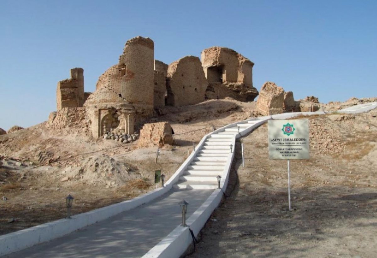 Крепость анау Туркмения