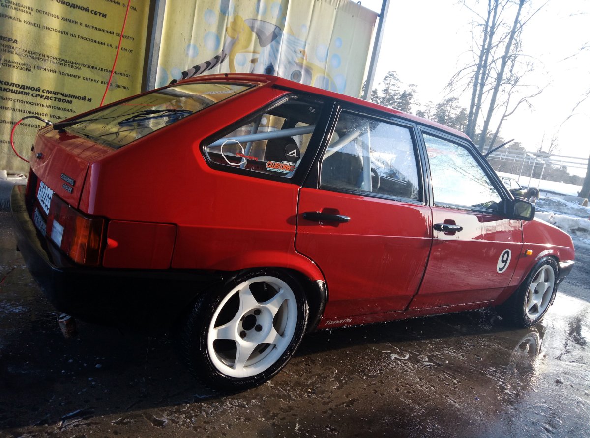 Slik 2108 Вишневая
