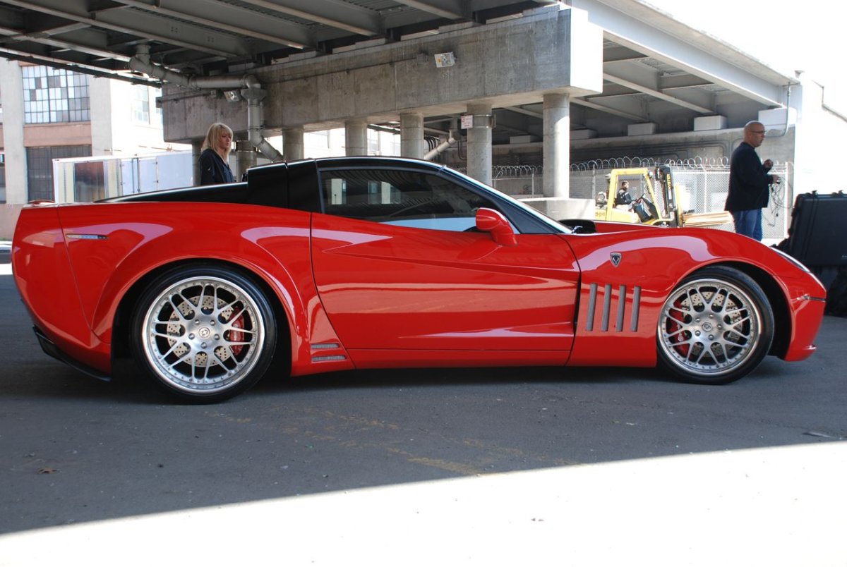 Дизайн Corvette