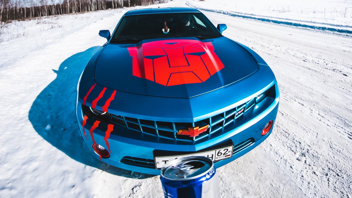 Chevrolet Camaro 2009 Blue