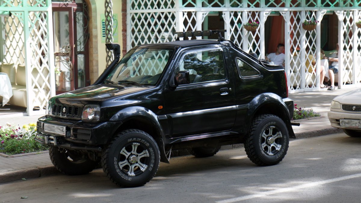 Suzuki Jimny кабриолет тюнинг