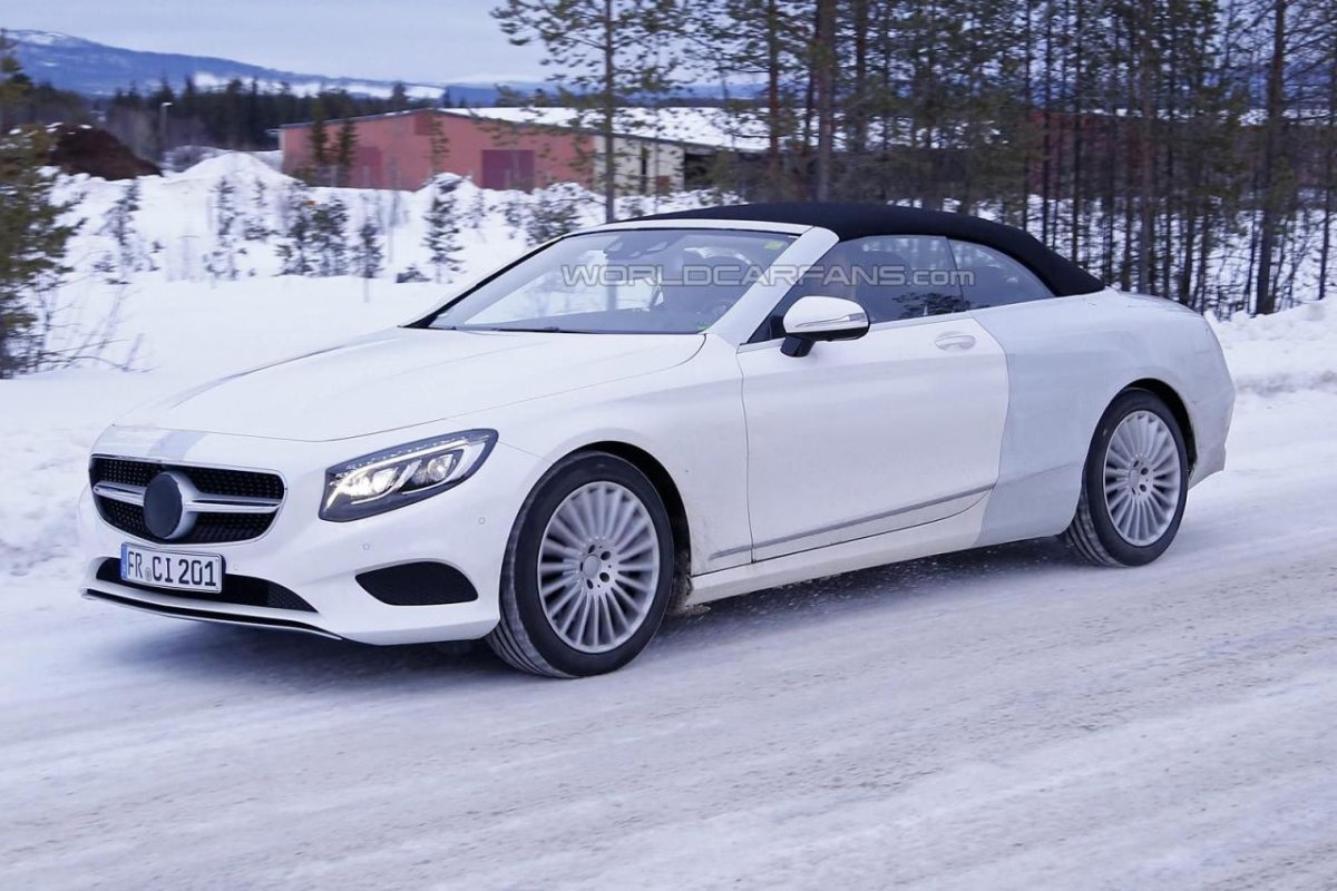 Мерседес s 500 кабриолет белый