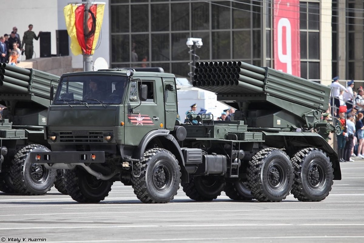РСЗО КАМАЗ 5350