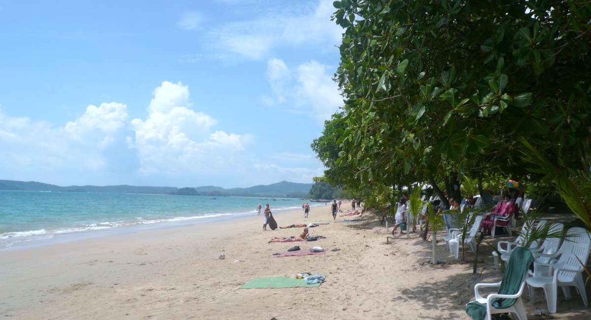 АО Нанг пляж фото туристов