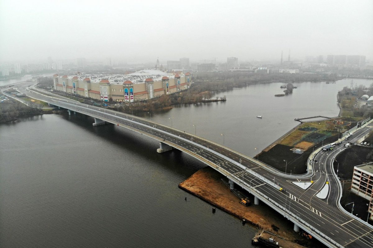 Мост через Кожуховский Затон