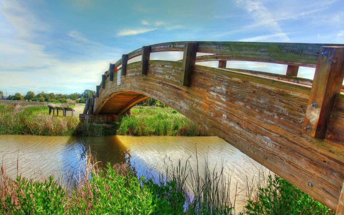 Гленко деревянный мост